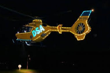 Vrtulníky LZS budou v Liberci brzy přistávat i po soumraku, kraj chystá úpravy heliportu