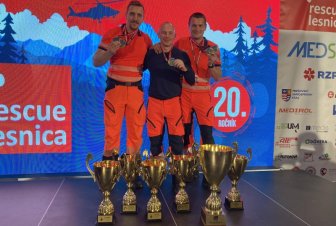 Jihomoravští záchranáři přivezli ze soutěže Rescue Lesnica zlaté medaile!